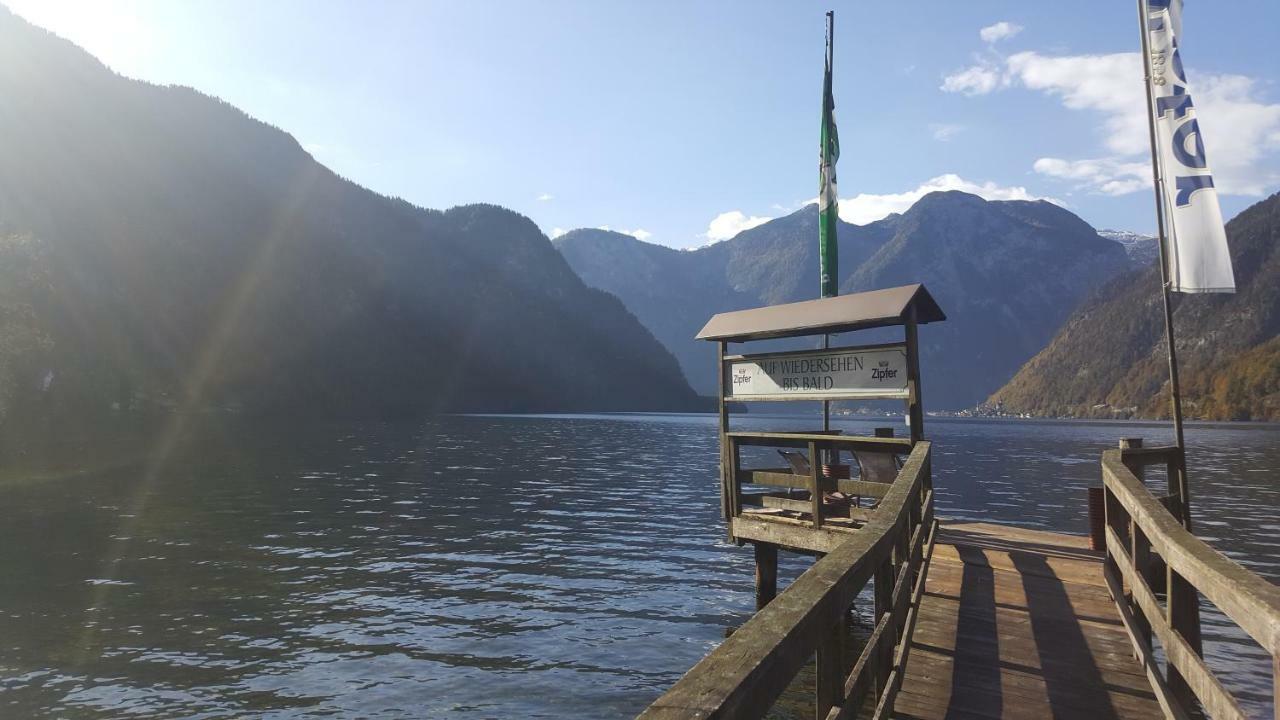 Seeblick Krippenstein Obertraun Buitenkant foto