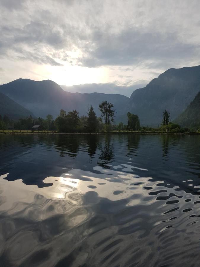 Seeblick Krippenstein Obertraun Buitenkant foto