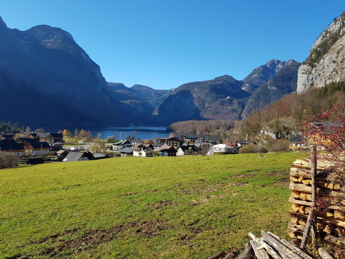 Seeblick Krippenstein Obertraun Buitenkant foto